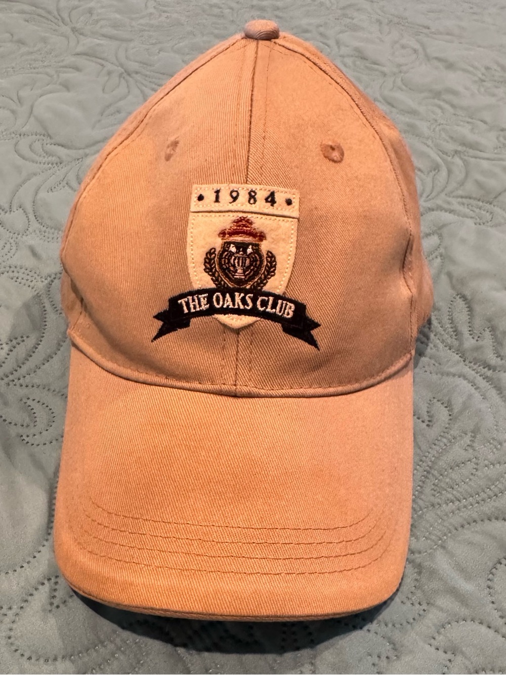 The Oaks Club - Osprey Florida Cap in tan. 100% Cotton